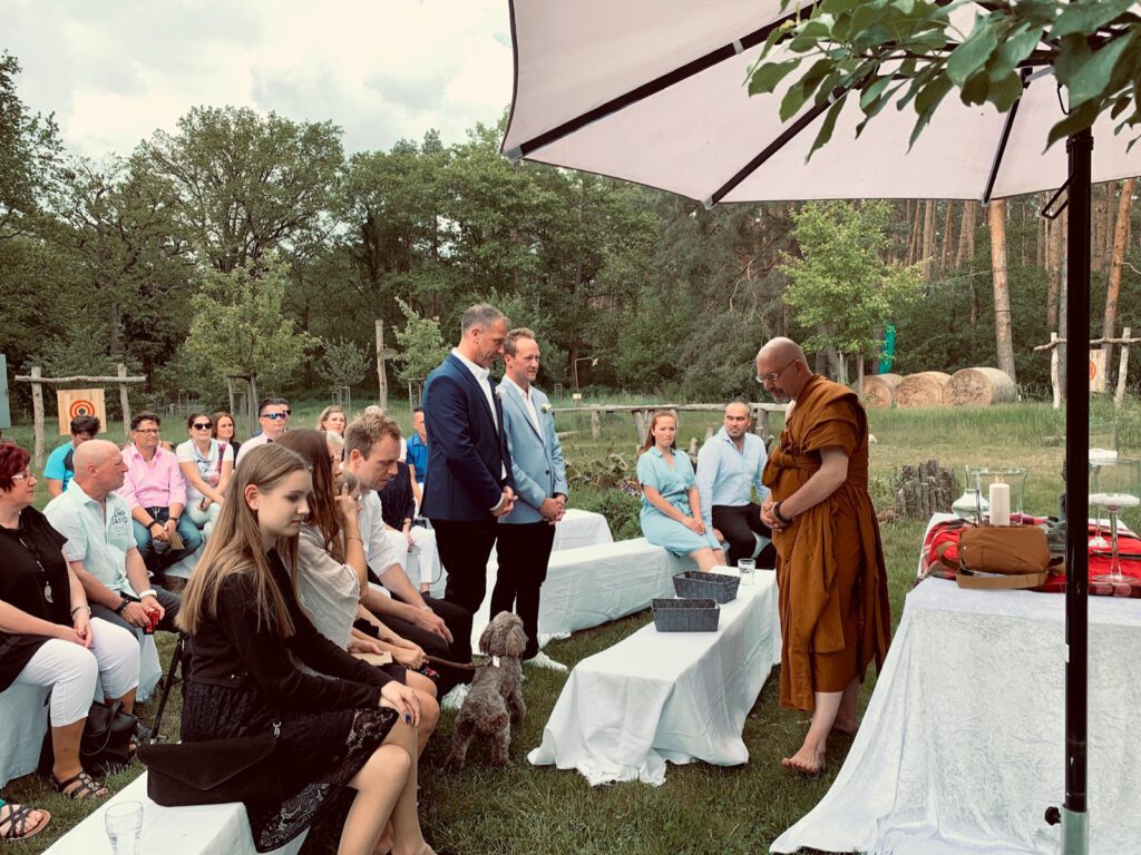 buddhistische Hochzeit