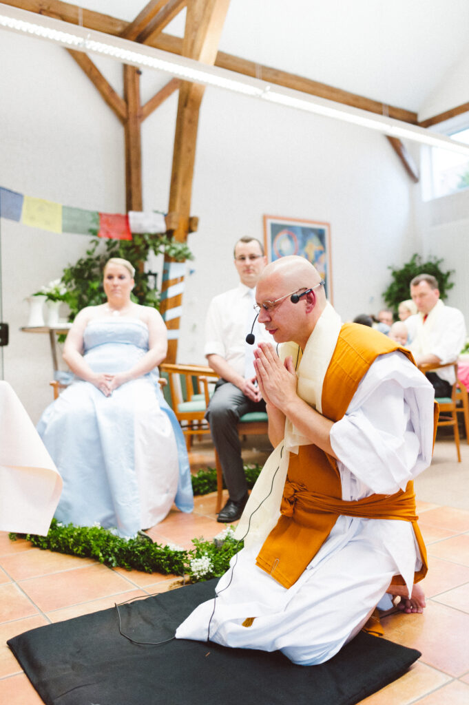 Shi Miao Dao buddhistische Hochzeit